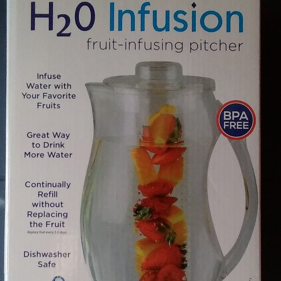 2.5 Liter Fruit-Infusing Pitcher  New-In-Box - Picture 8 of 8